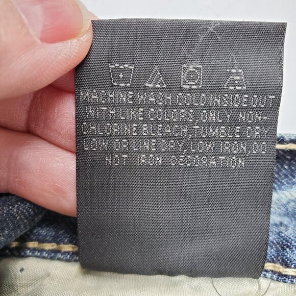 Cowboy Legend Jeans Womens Size 18 Blue Straight Leg Embroidered Pockets Western - Picture 10 of 15